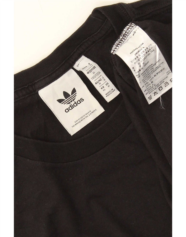 Мужская футболка Adidas Top Medium Black Cotton