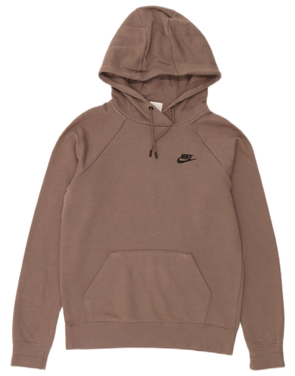 Женский джемпер с капюшоном оверсайз Nike UK 6 XS, серый хлопок