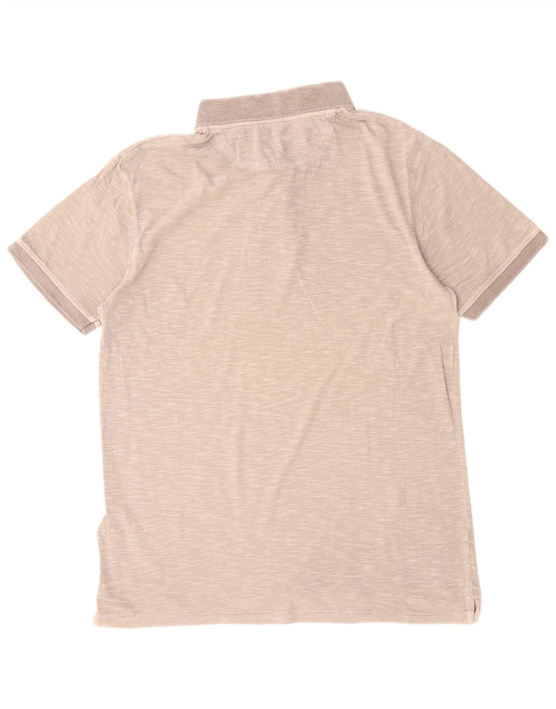 TIMBERLAND Мужская рубашка-поло приталенного кроя, средний серый цвет, хлопок с крапинками