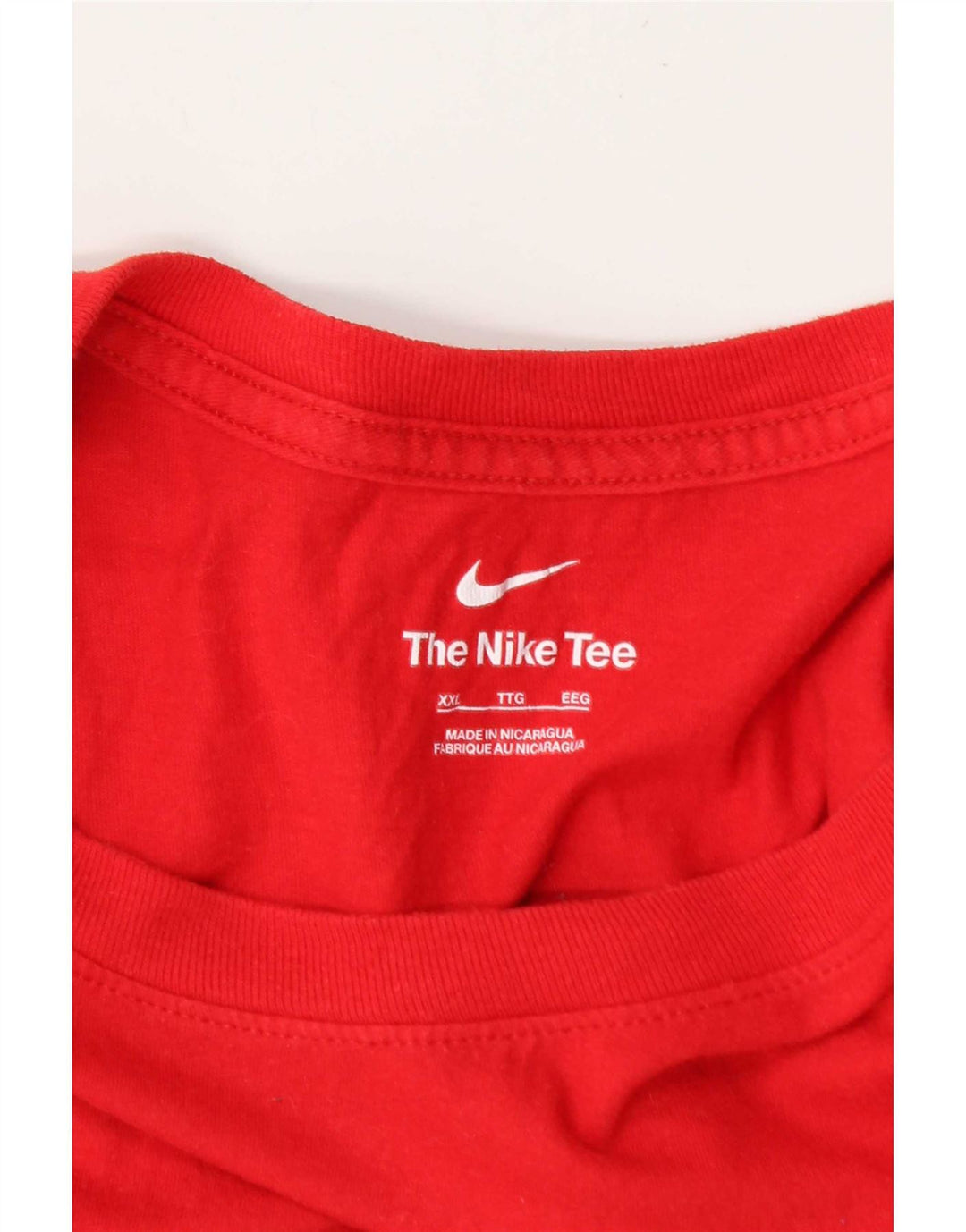 Мужская футболка с рисунком Nike Top 2XL, красная