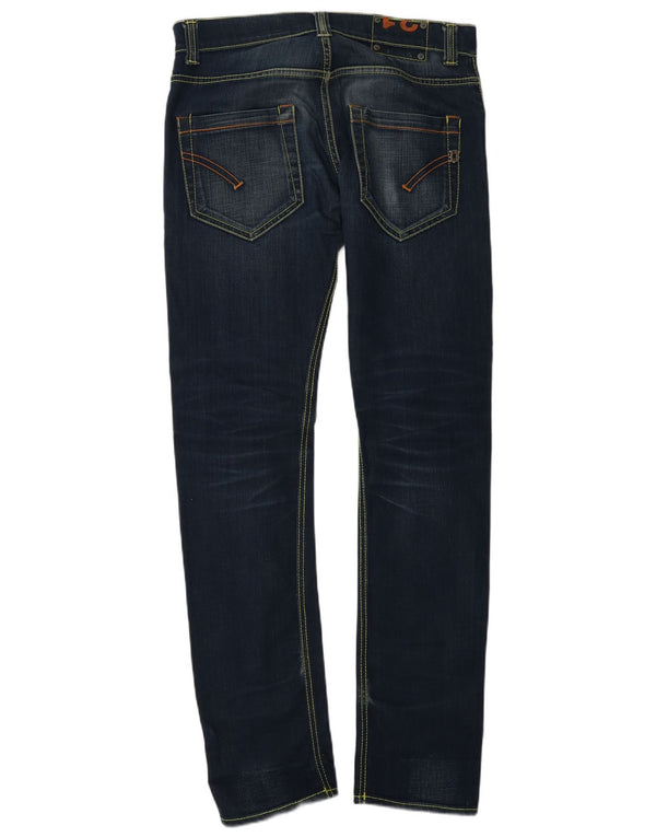 Dondup Женские узкие джинсы W31 L34 Темно-синие хлопковые