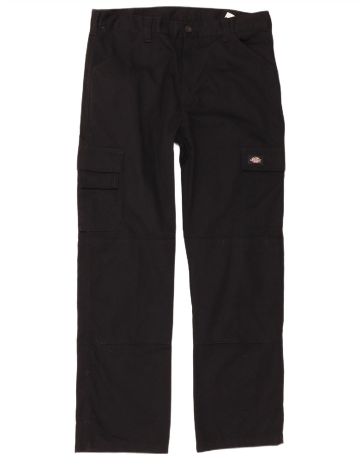 Мужские прямые брюки-карго Dickies W34 L32, черный полиэстер
