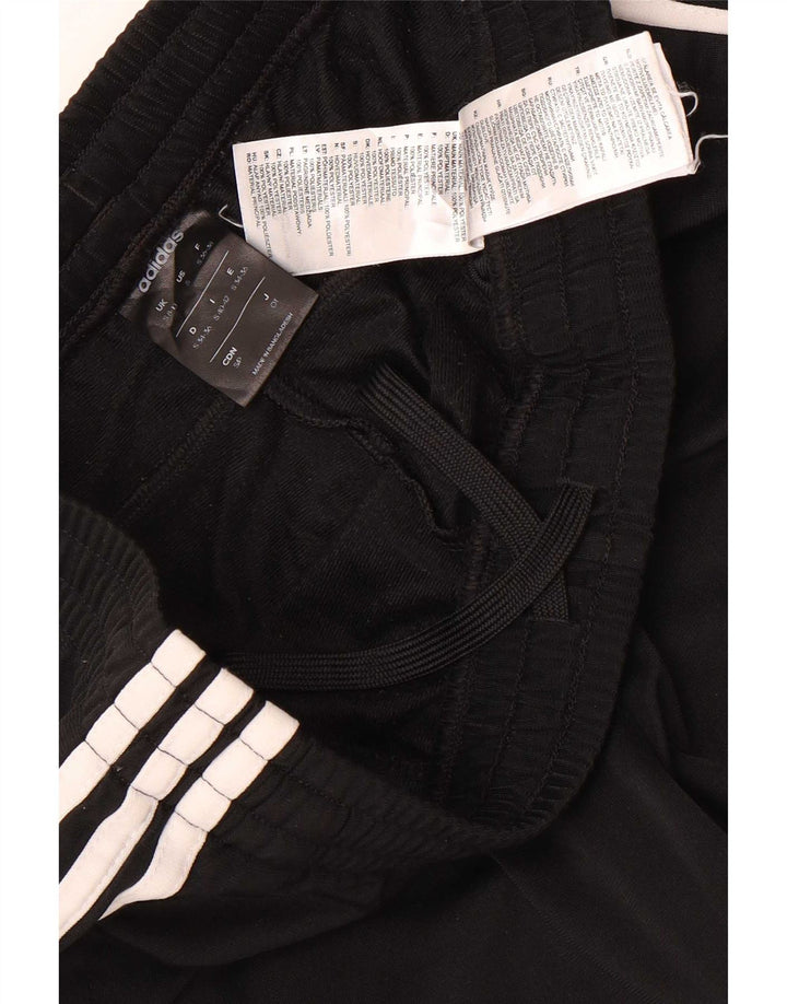 Женские спортивные брюки Adidas UK 8/10, маленький черный полиэстер