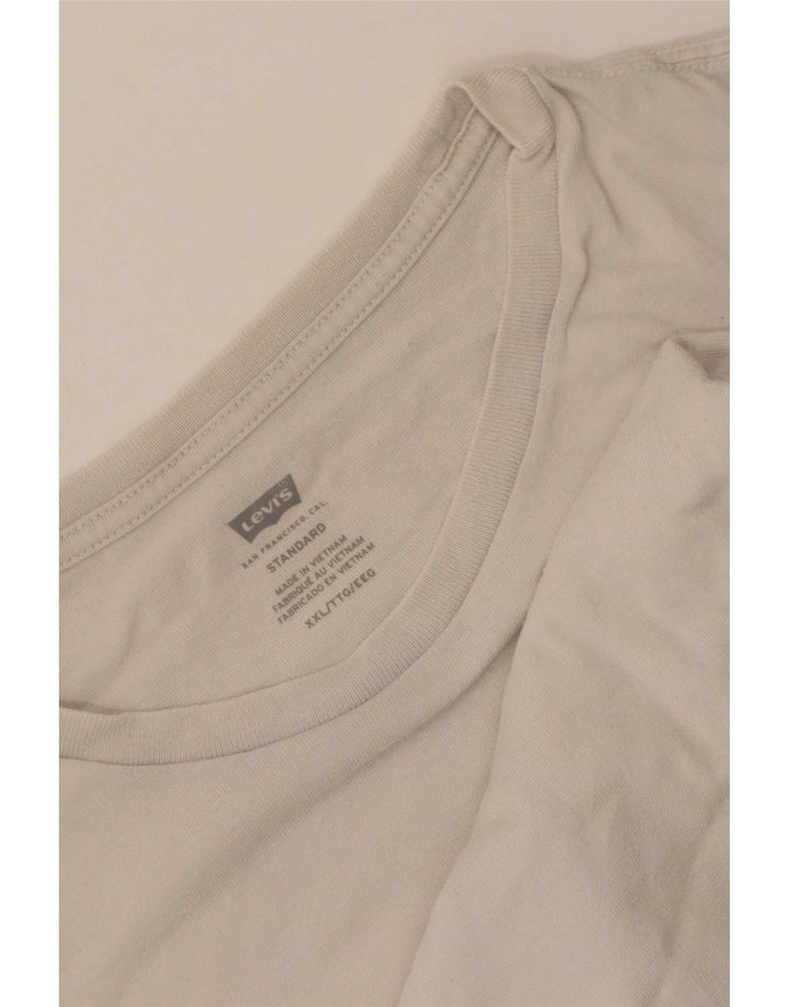 Мужская футболка Levi's Standard Top 2XL, белая