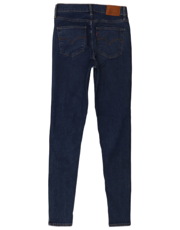 Женские джинсы скинни Levi's 720 с высокой посадкой и суперскинни W27 L30, синие, хлопок