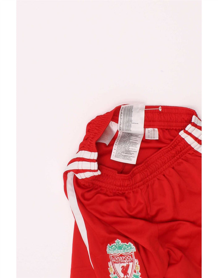 Спортивные шорты Adidas Boys Liverpool с графическим рисунком 3-4 года, красный полиэстер