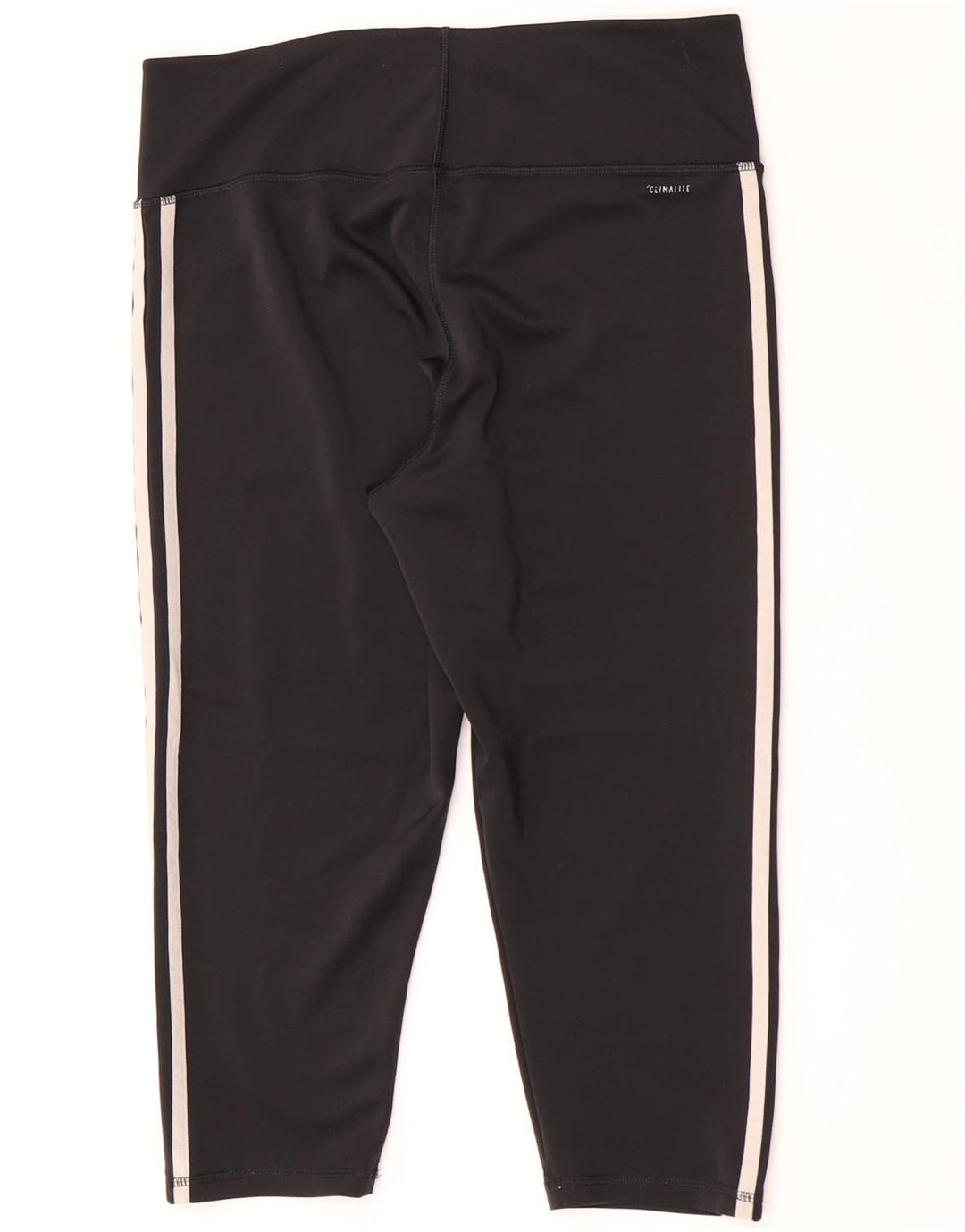 Женские леггинсы-капри Adidas Climalite UK 16/18, большой черный полиэстер
