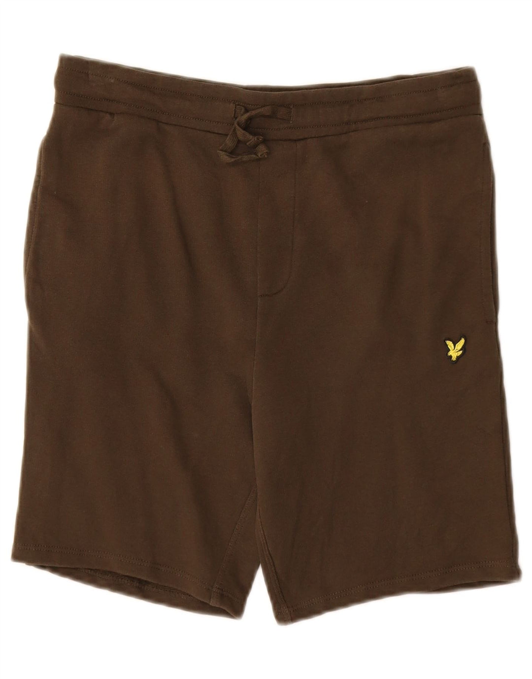 Спортивные шорты Lyle & Scott для мальчиков 12–13 лет, коричневые, хлопковые