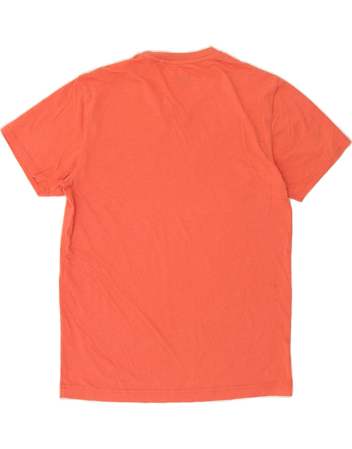 PENGUIN Mens Graphic T-Shirt Top Medium Orange Cotton Vintage Penguin and Second-Hand Penguin from Messina Hembry 