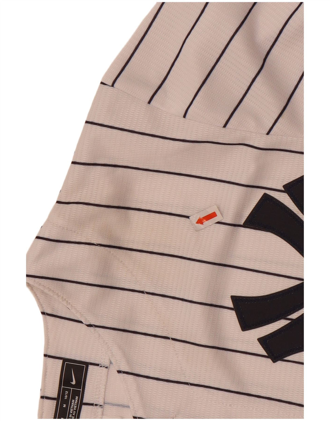 Майка НБА с графикой Nike для мальчиков, 10–11 лет, средний полиэстер в белую полоску