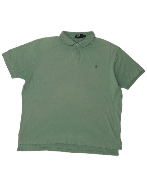 Polo Ralph Lauren Mens Polo Shirt XL Green Cotton