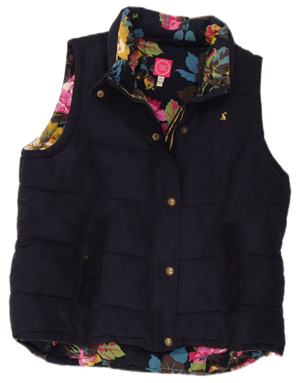 Женский утепленный жилет Joules UK 18 XL, темно-синий, полиэстер