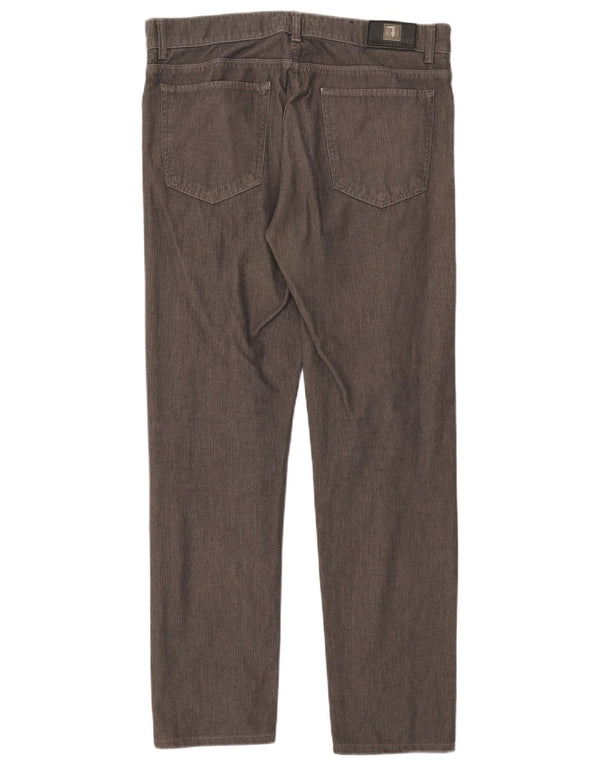 Мужские прямые повседневные брюки Trussardi W33 L31 серые