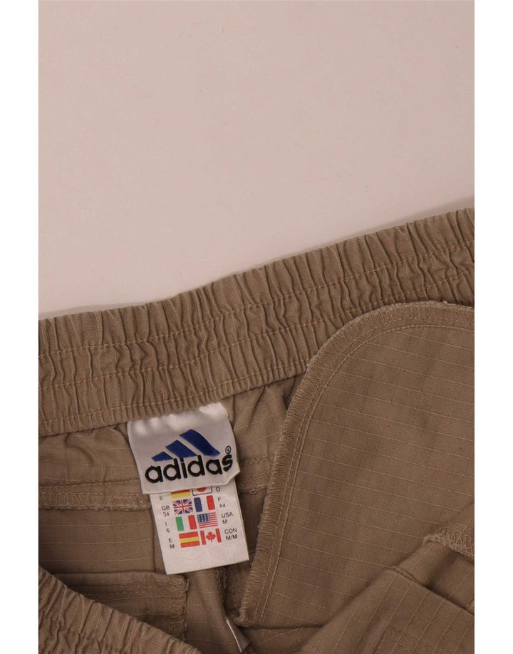 Мужские шорты-карго Adidas Medium W34, бежевые, хлопок