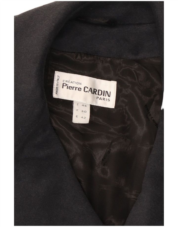 PIERRE CARDIN Женское открытое пальто оверсайз IT 44 Средний Черный Ацетат
