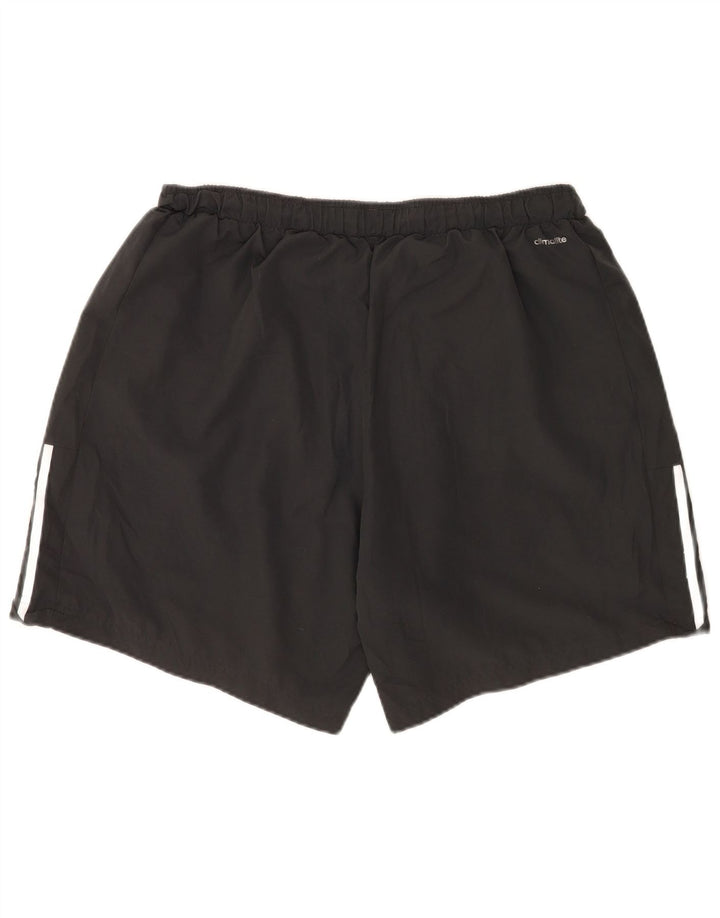 Мужские спортивные шорты Adidas Climalite 2XL серые из полиэстера