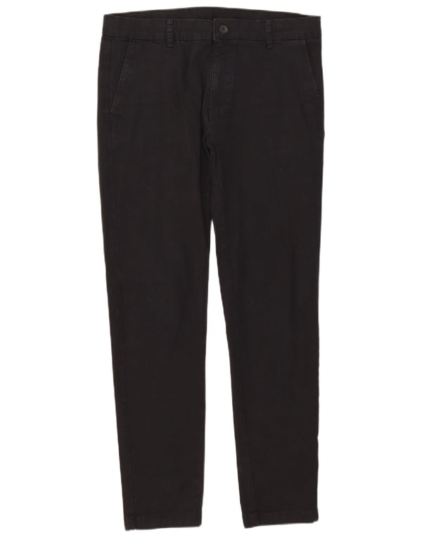 Мужские узкие брюки-чиносы Zara EU 42, большие W32 L30, черные