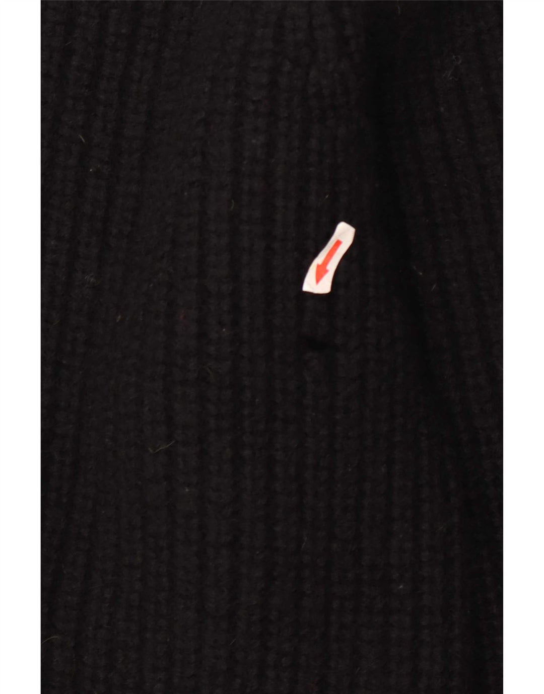 Мужской джемпер с вырезом лодочкой The Sweater Shop, средний черный, новый шерстяной