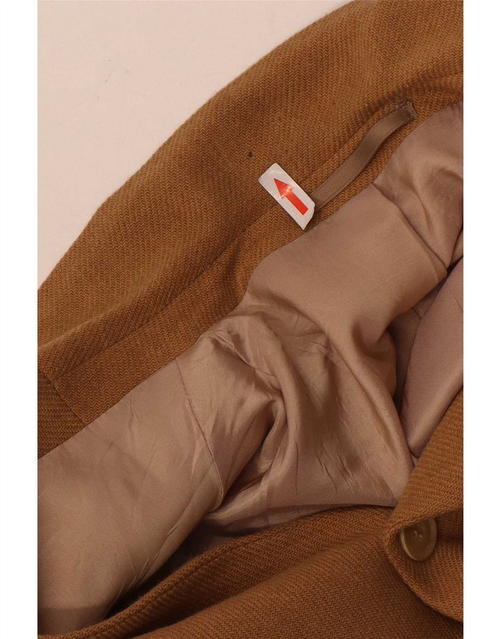 Мужской пиджак с 3 пуговицами Hugo Boss UK 42 XL, бежевый, шерстяной