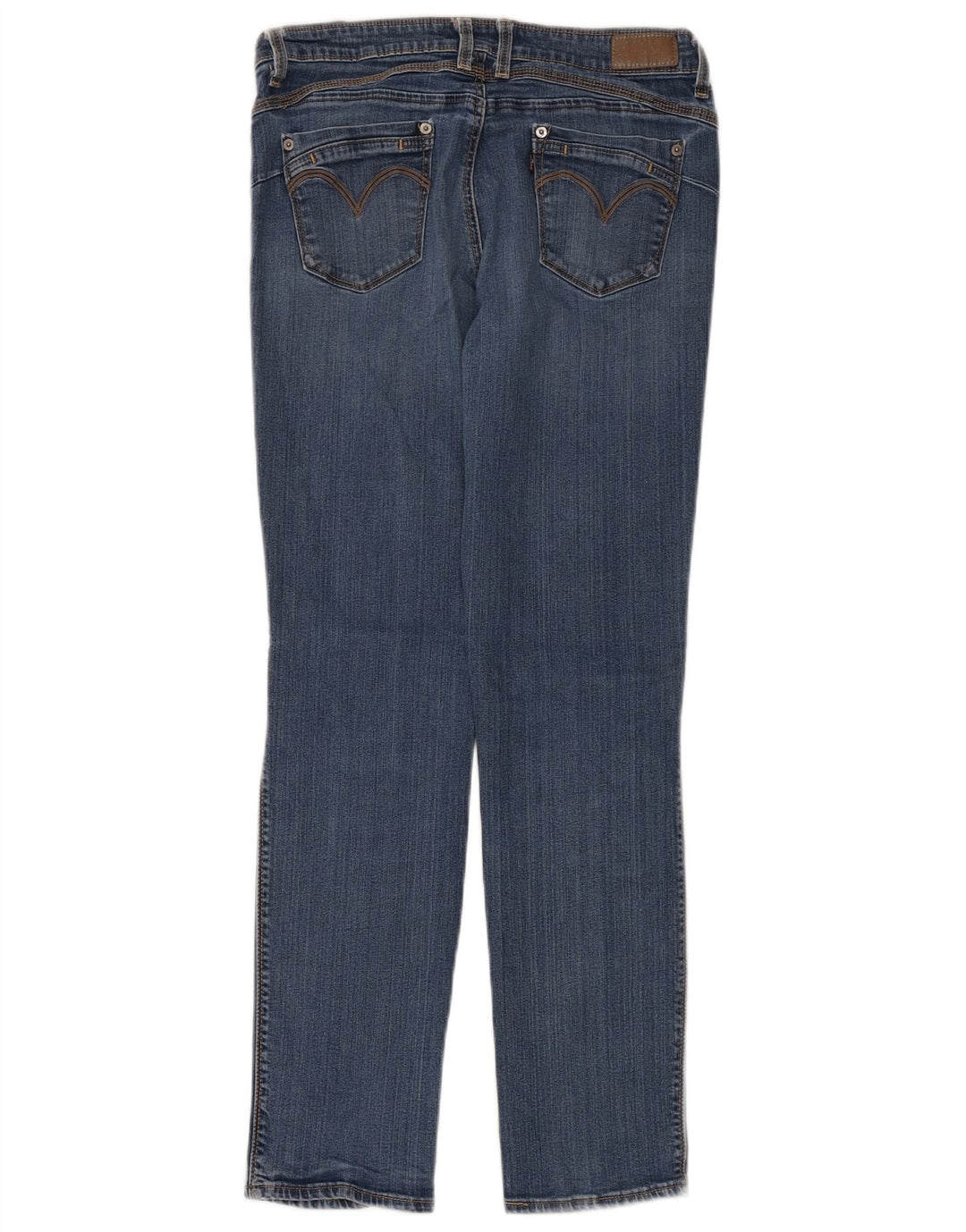 Женские джинсы скинни Levi's США 12, большие W31 L32, синие