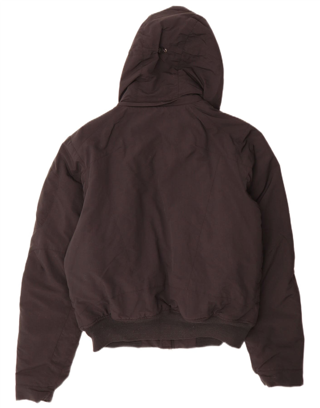 Мужская утепленная куртка-бомбер с капюшоном Woolrich UK 38, средний черный