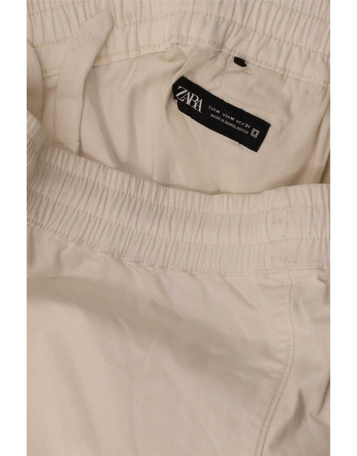 Мужские шорты чинос Zara Medium W31 Белые