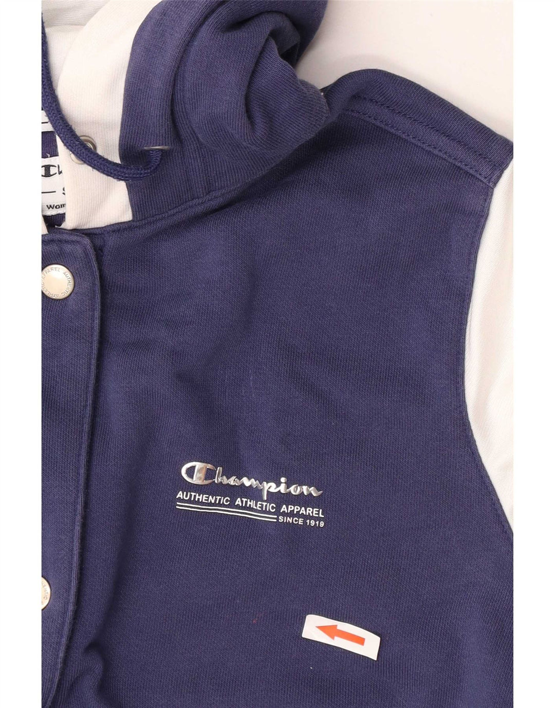 Женская университетская куртка Champion Heritage Fit UK 14, средний темно-синий цвет