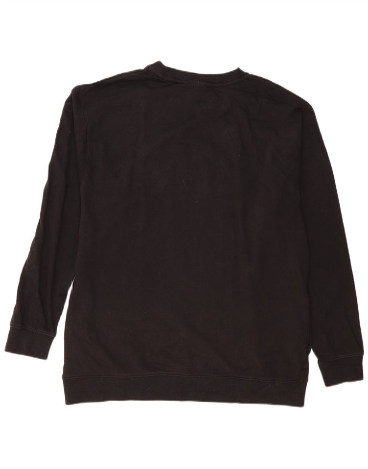 MOSSIMO Мужской свитшот с рисунком XL, черный хлопок