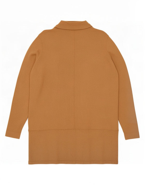 Женский удлиненный открытый кардиган Marks & Spencer UK 18 XL Коричневый