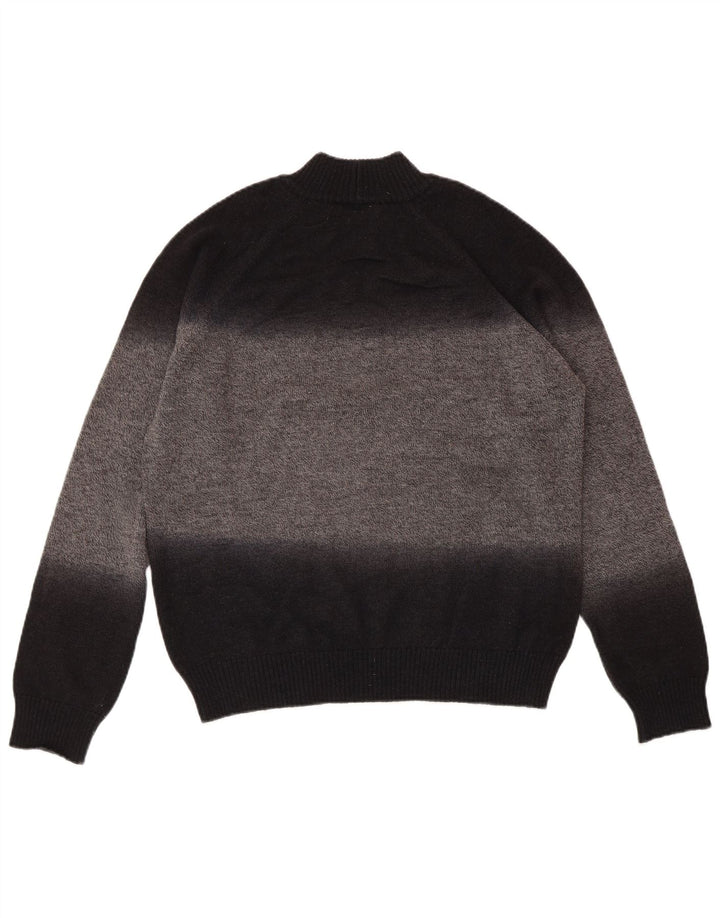 ARMANI COLLEZIONI Женский джемпер с высоким воротником IT 54 3XL Черный