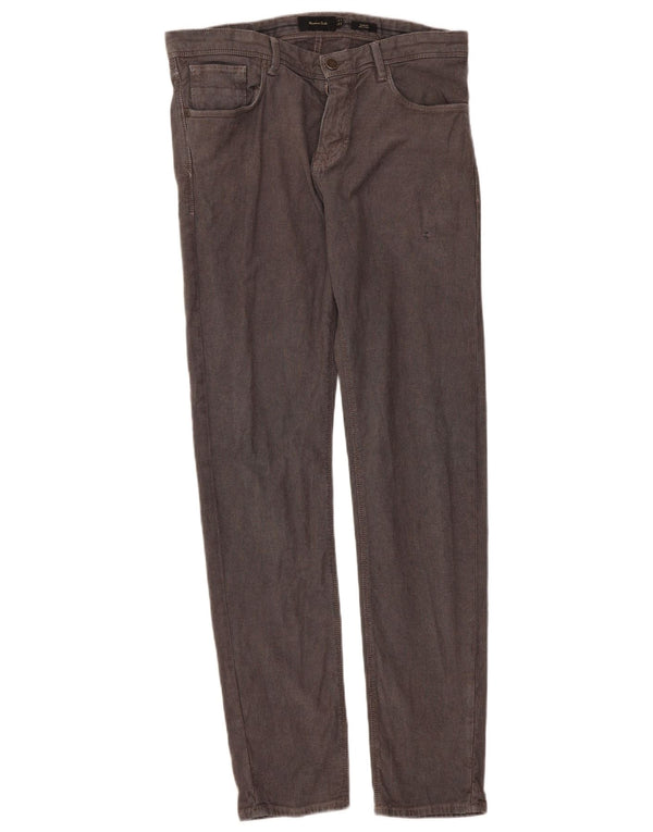 Massimo Dutti Мужские повседневные брюки Slim Fit EU 40 Medium W31 L31 Серые