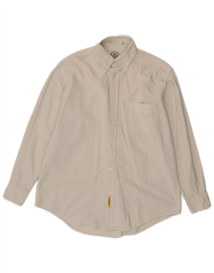 Б.Д. Мужская рубашка Baggies XL из белого хлопка