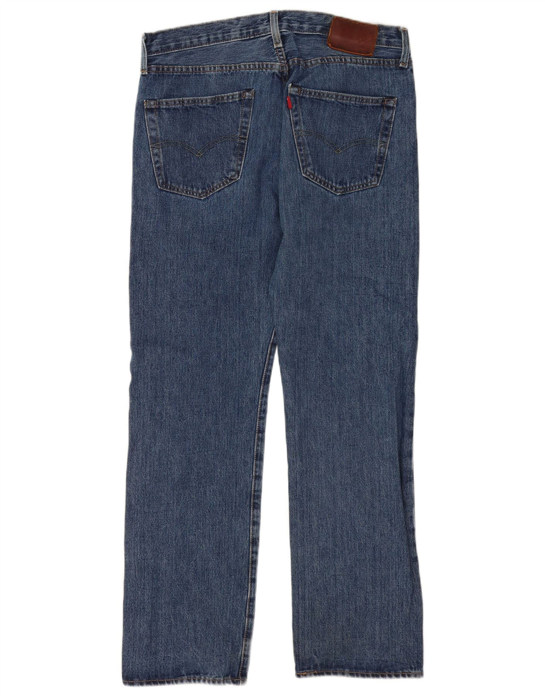 Мужские прямые джинсы Levi's 501 W34 L32 синие, хлопок