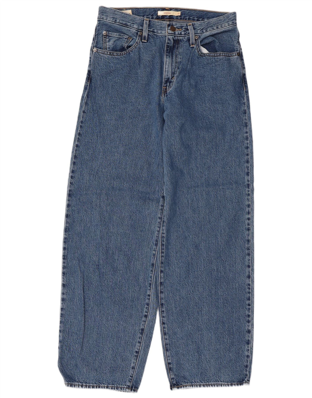 Женские широкие джинсы LEVI'S Baggy Dad W27 L30, синий хлопок