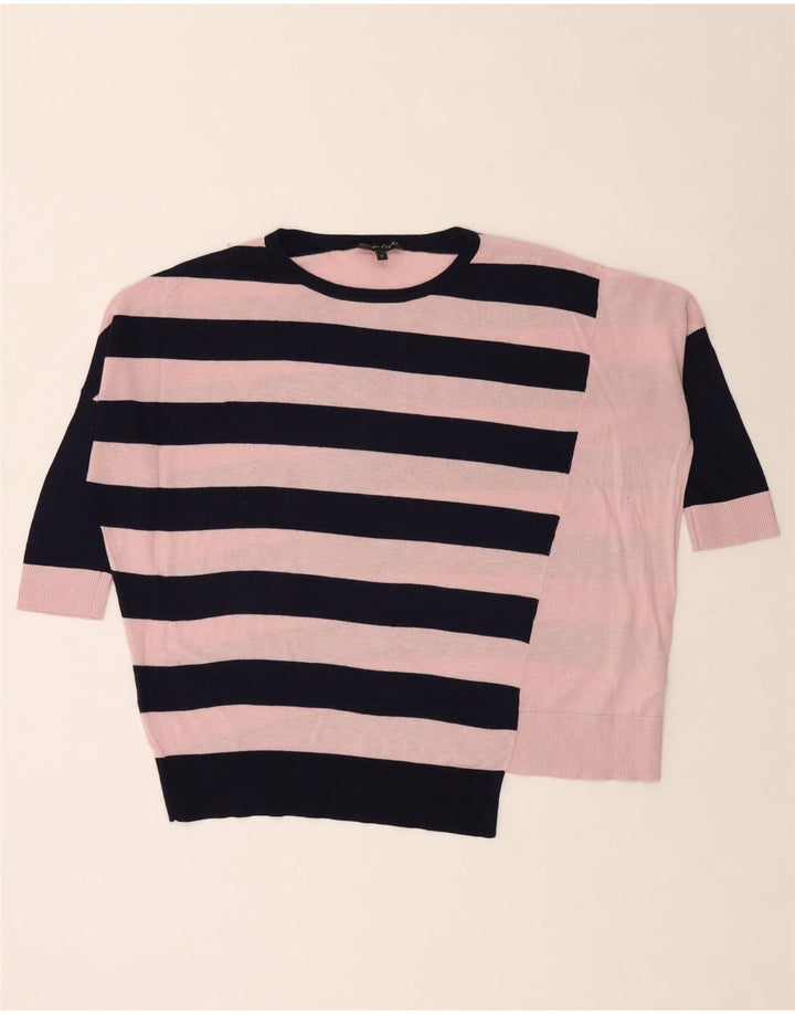 Женский свободный джемпер с круглым вырезом PHASE EIGHT, UK 10, маленький розовый цвет