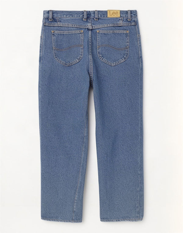 Lee Mens Straight Jeans W32 L27 Blue