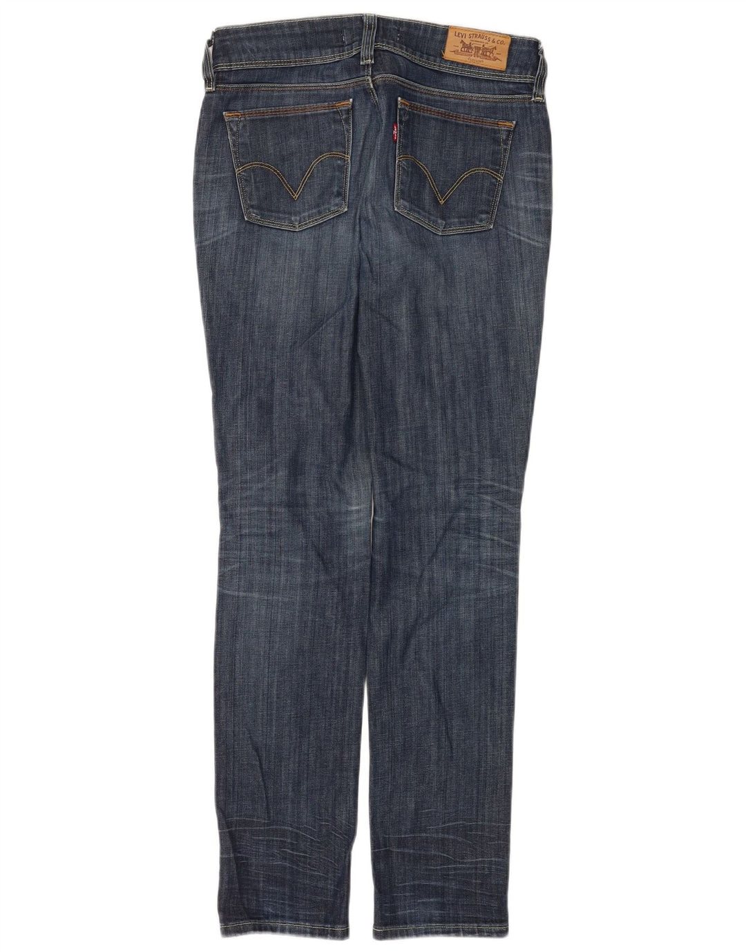 Женские джинсы Levi's 571 Slim W29 L32 Темно-синие, хлопок