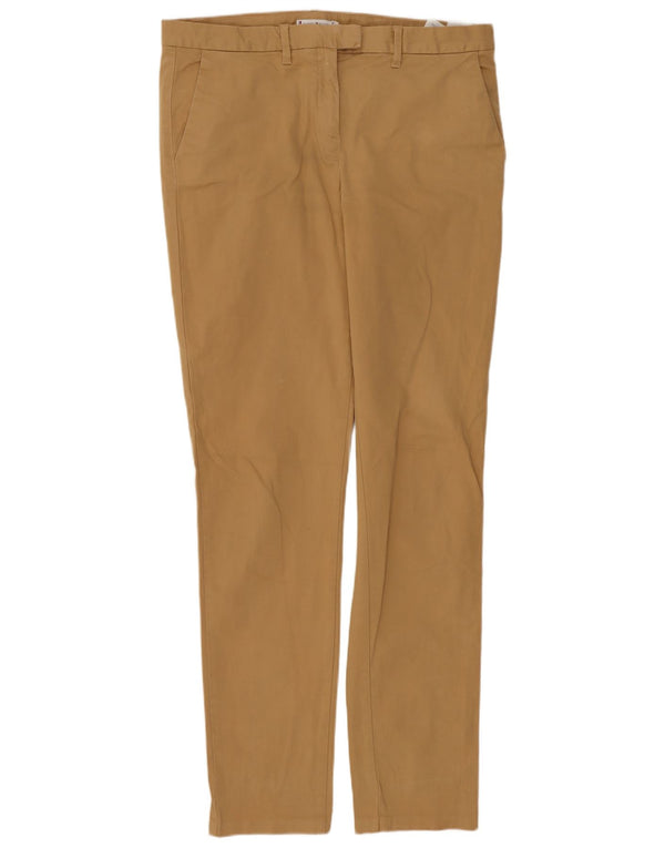 Женские брюки узкого кроя Tommy Hilfiger США 10, большие W32 L31, бежевые