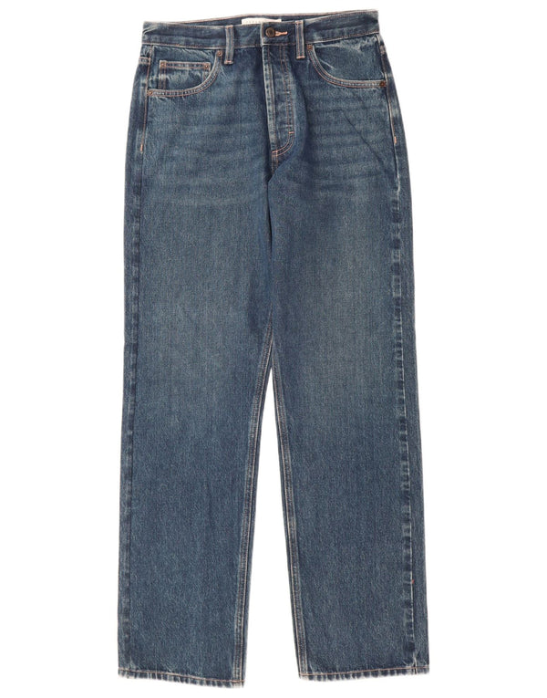 Женские прямые джинсы Topshop Kort W28 L32, синий хлопок