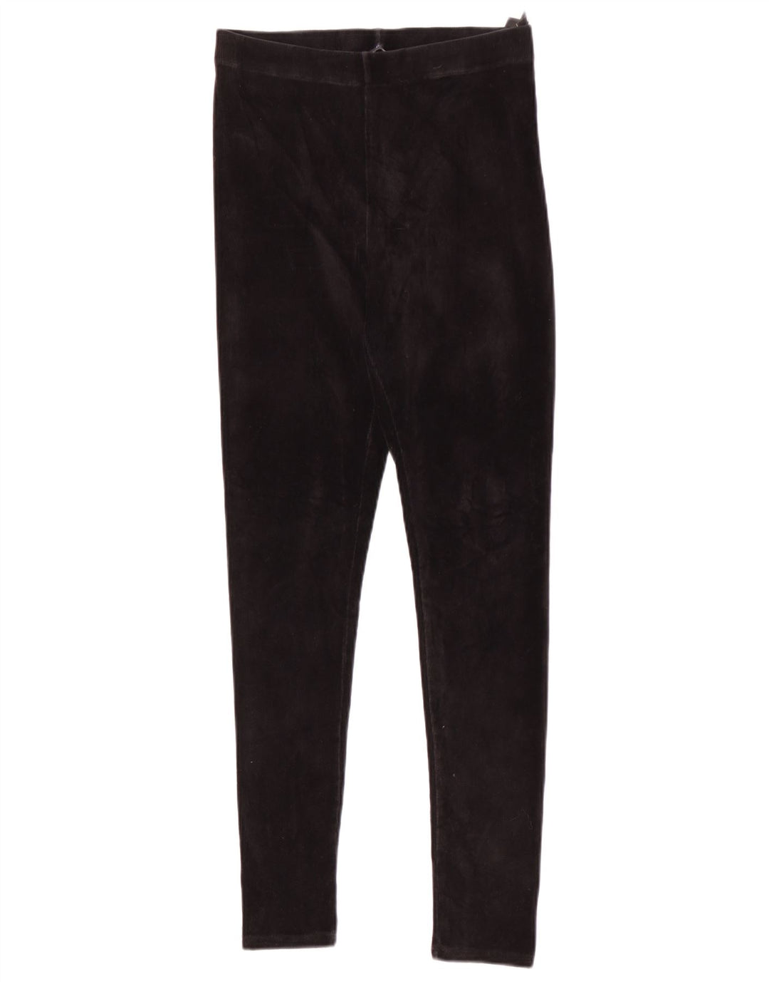 Женские леггинсы Marks & Spencer UK 10, маленькие, черные, хлопковые
