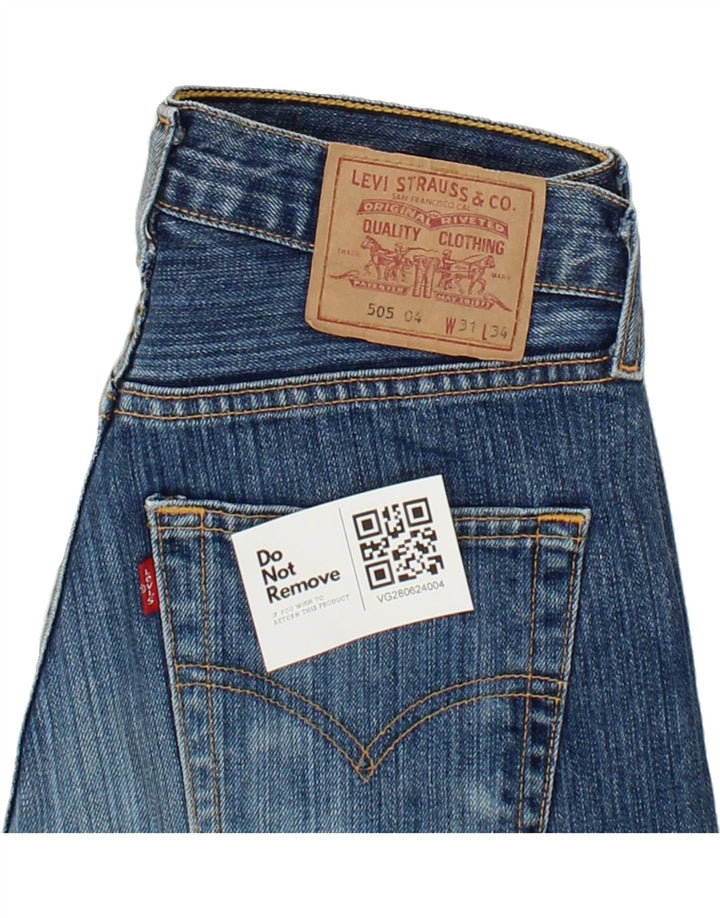 LEVI'S Mens Denim Shorts W31 Medium  Blue Vintage Levi's and Second-Hand Levi's from Messina Hembry 