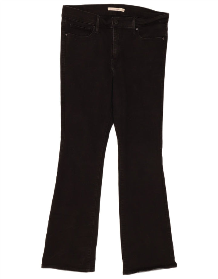 Женские джинсы Levi's 315 Shaping Bootcut W32 L30, черный хлопок