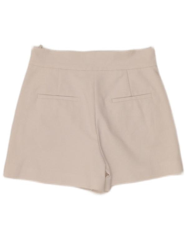 Женские шорты чинос с высокой талией Zara XS W24, белые