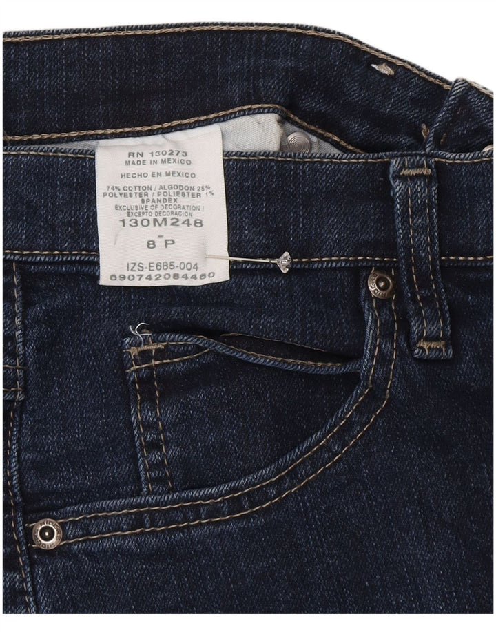 Женские прямые джинсы Lee US 8 Medium W28 L30 Темно-синие хлопковые