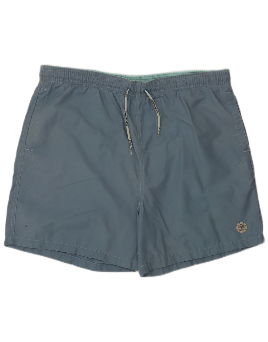 TIMBERLAND Mens Swimming Shorts Large Navy Blue Cotton
