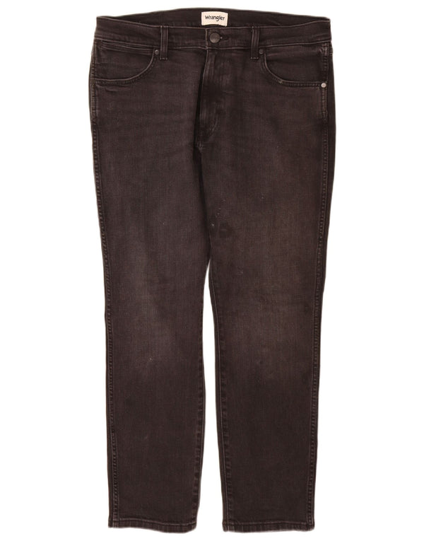 Мужские джинсы WRANGLER Larston Slim W34 L30, серый хлопок
