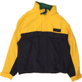 EDDIE BAUER Mens Rain Jacket UK 42 XL Navy Blue Colourblock Nylon Vintage Eddie Bauer and Second-Hand Eddie Bauer from Messina Hembry 