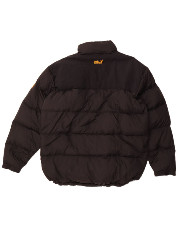 Мужская стеганая куртка Jack Wolfskin UK 42 XL, черная