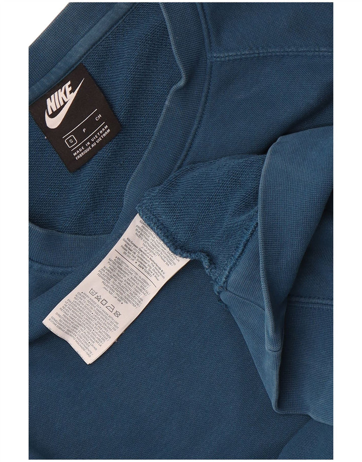 Мужской спортивный костюм Nike с графическим рисунком, маленький синий, хлопок