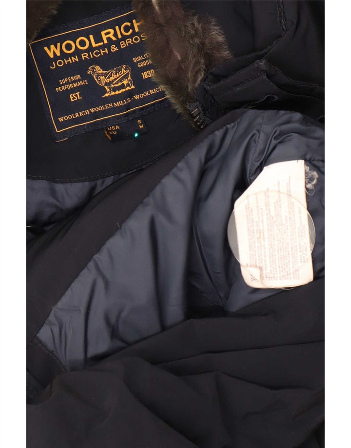 Мужское стеганое пальто Woolrich UK 38, средний темно-синий, полиэстер